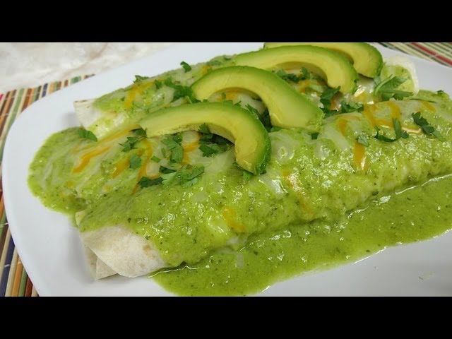 Enchiladas en Salsa de Aguacate y Chile Poblano - Mi Receta | Mi Cocina Rápida - Karen