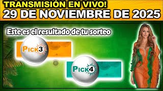 Resultado Pick3 And Pick4 Dia Resultado Sábado 29 De Noviembre De 2025