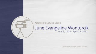 June Evangeline Wontorcik