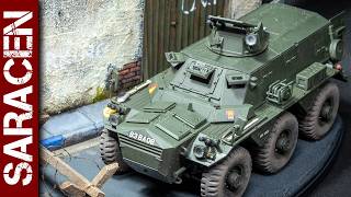 Alvis Saracen in Belfast, Northern Ireland (Airfix 1/35 scale model)