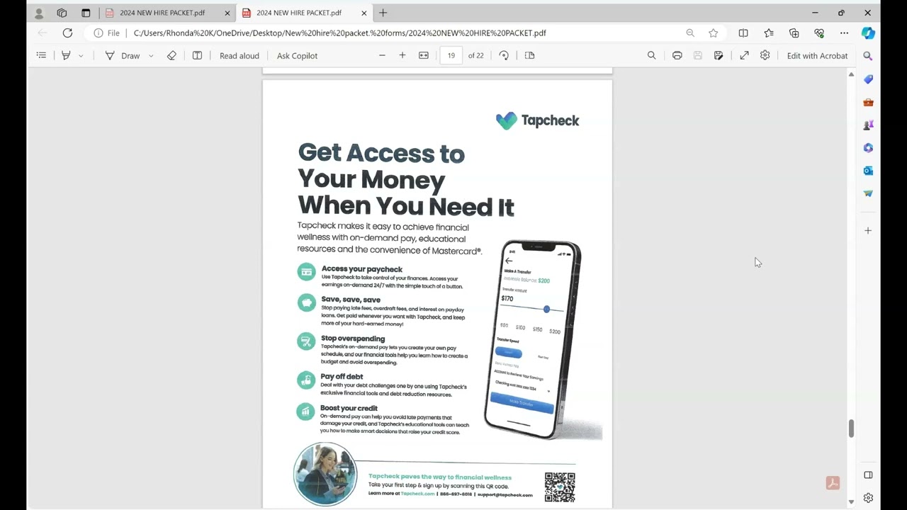 Tapcheck-Access Your Pay Early