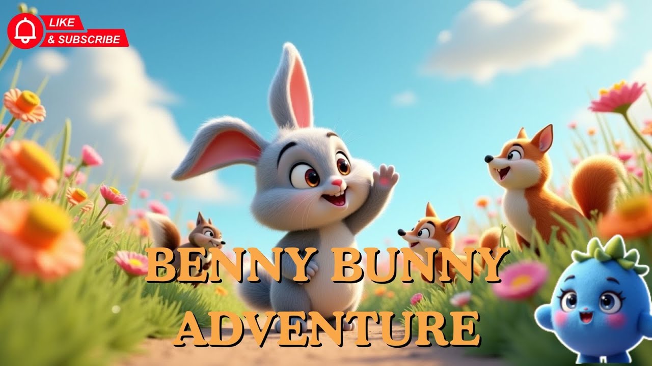 Benny Bunny Adventure | Fun Learning Story for Kids - YouTube