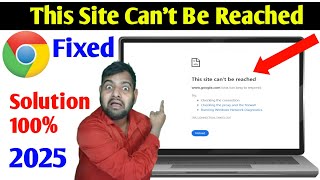 this site can't be reached problem in chrome | this site can't be reached in laptop | chrome browser