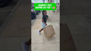 Grandma flew down to spoil her granddaughter 🛍️ Part 1 of our shopping adventure!