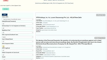 How Search Case Laws on Cross Border Issue under IBC | Insolvency Code | Jet Airways Insolvency Case