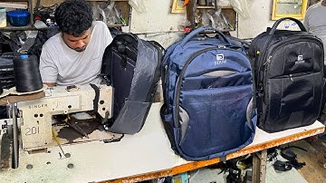 How a Backpack Is Made. Every Step On The Production Process.