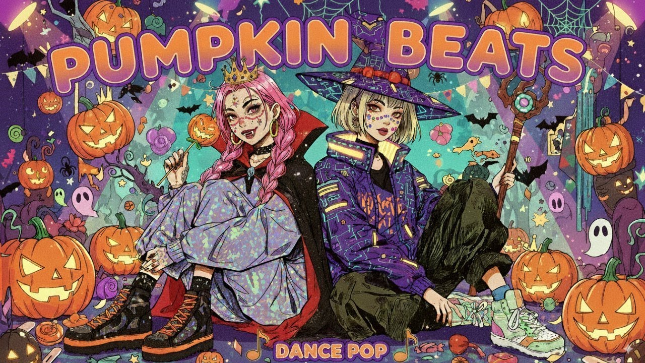 Pumpkin Beats 🎃 Halloween Dance Party Song JP × EN