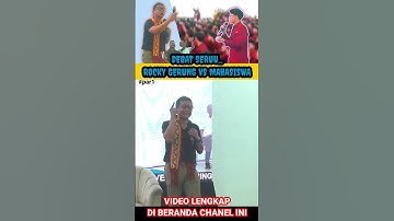 debat paling panas! rocky gerung vs mahasiswa #part1