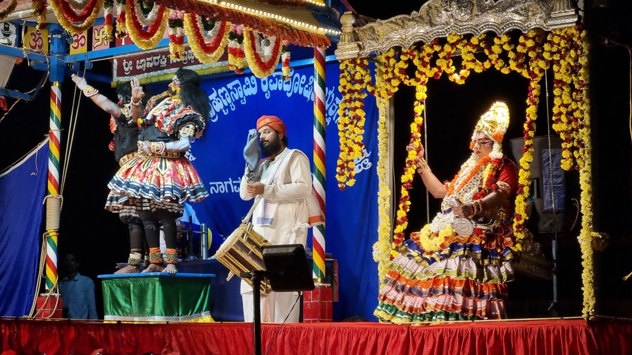 Patla Sathish Shetty | Pavanje Mela | Chanda Mundaru | Gaanadi Devi | Yakshagana 