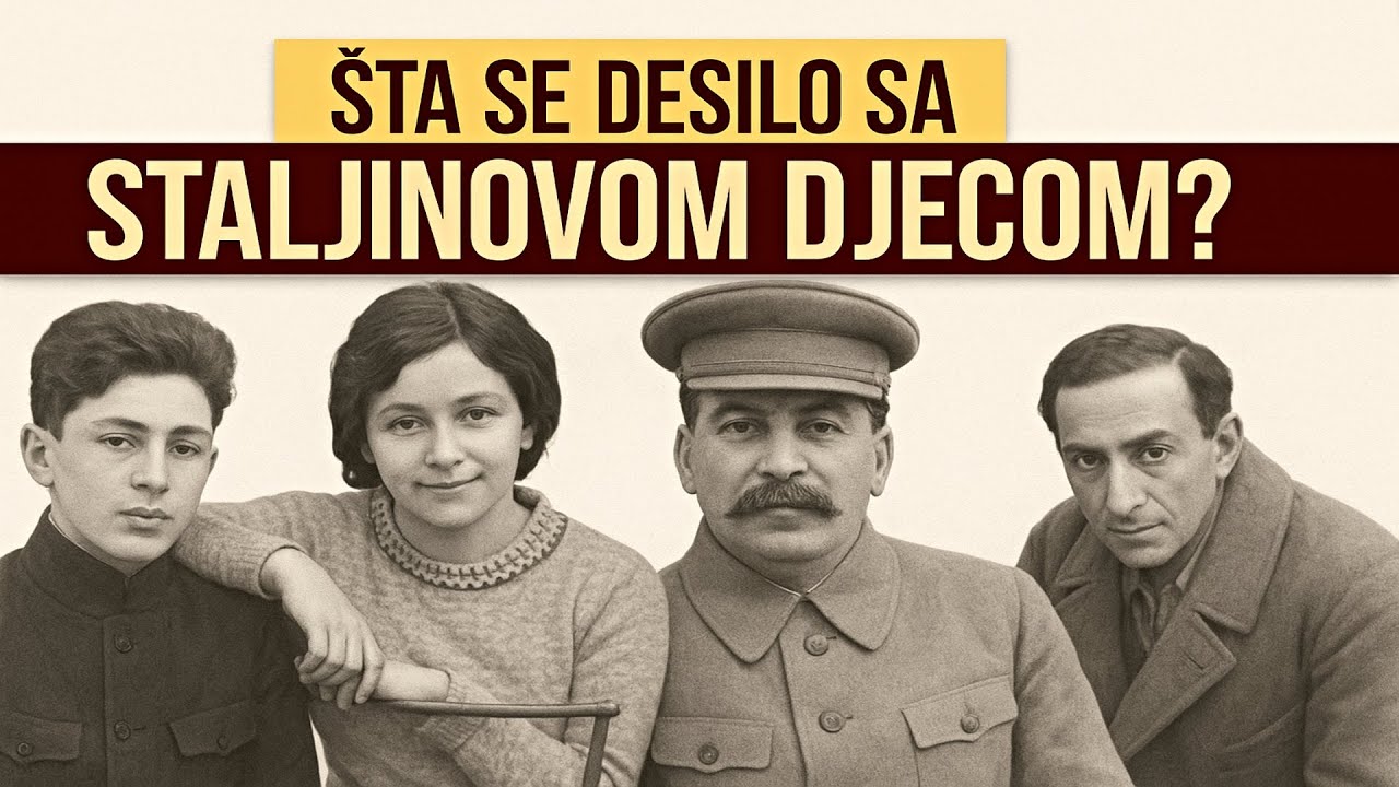 TRAGIČNE SUDBINE: ŠTA SE DESILO SA DJECOM JOSIFA STALJINA?