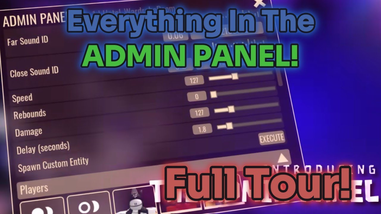 Admin Panel | FULL GUIDE! - YouTube