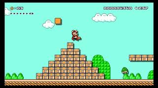 Super Mario Maker Sample Course 2-3 Remix Pyramids