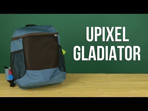Распаковка Upixel Gladiator Backpack 6955185808344