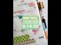 May 2020 Hobonichi Cousin Functional Flip-Through | 6.14.20