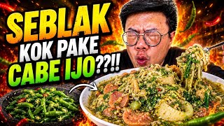 LEVEL TERTINGGI SEBLAK CABE IJO.. LEBIH PEDAS LEBIH MENYIKSA!!