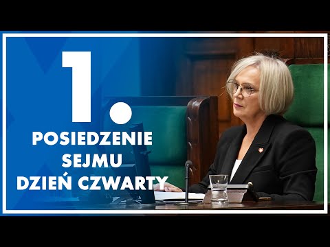 1. Posiedzenie Sejmu - dzień czwarty, 22 listopada 2023 r.
