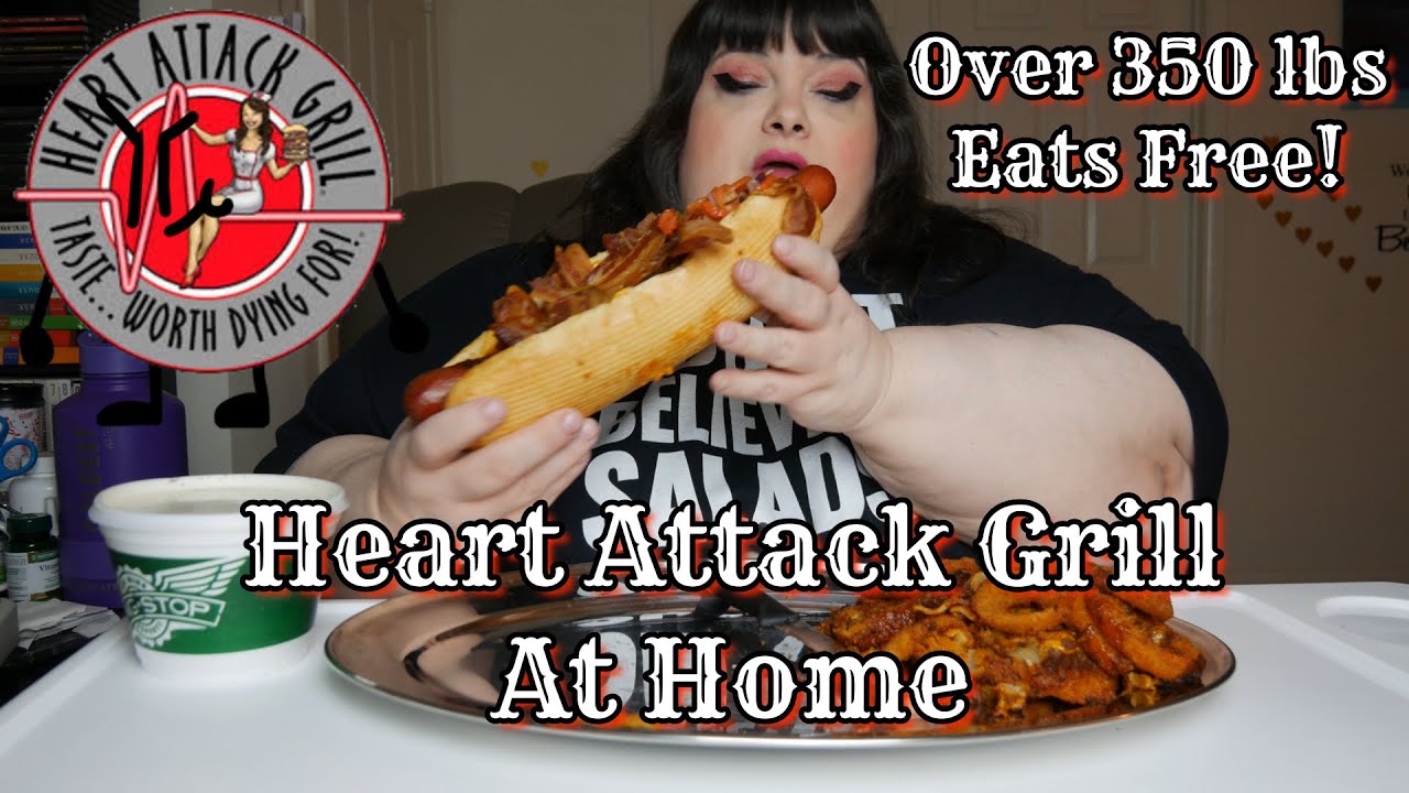 Heart Attack Grill At Home Mukbang YouTube