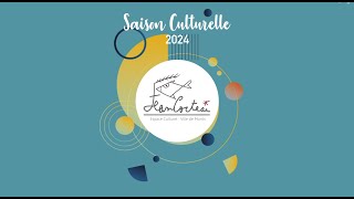 Saison culturelle 2024 : bande-annonce (2nd semestre)