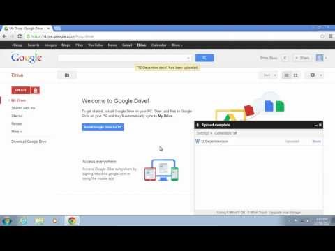How To Import Word Files To Google Docs Youtube