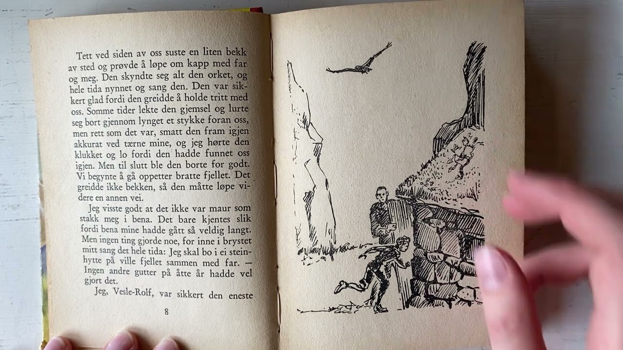 Learn norwegian with a childrens book (Chapter 1) ASMR