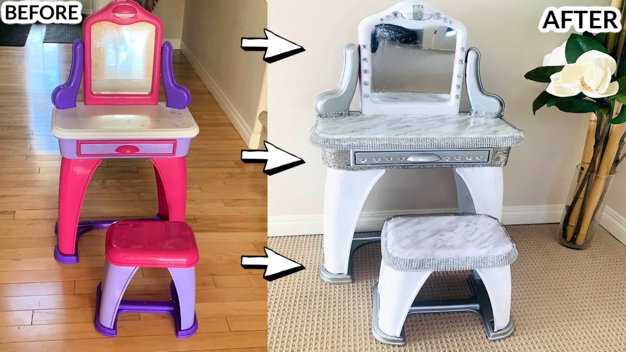 childs vanity chair
