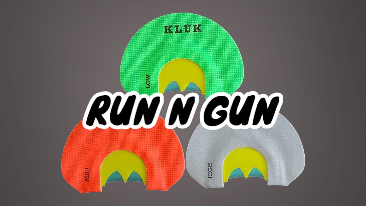 RUN N GUN Turkey Mouth Calling KLUK Custom Calls YouTube