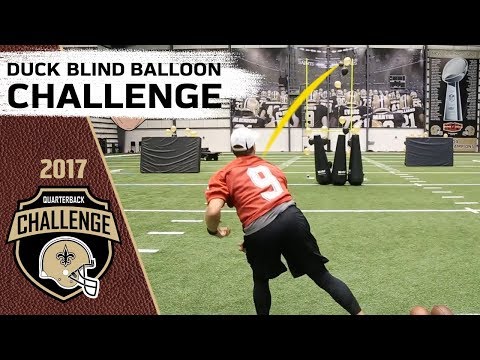 Duck Blind Balloon Challenge | 2017 QB Challenge | Ep. 6