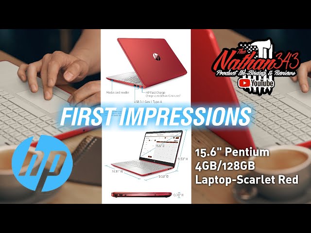 HP 15.6 Pentium 4GB/128GB Laptop (First Look) 