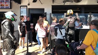 Bikers Vs Bar Bouncers Vs Cops In A Little Game Of You Cant Park Here 362022