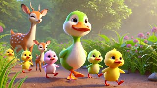 BÀI HÁT THIẾU NHI ĐANG HOT - Liên Khúc Chú Vịt Con - Nhạc Thiếu Nhi 4K Bé Nào Nghe Cũng Nhảy Múa