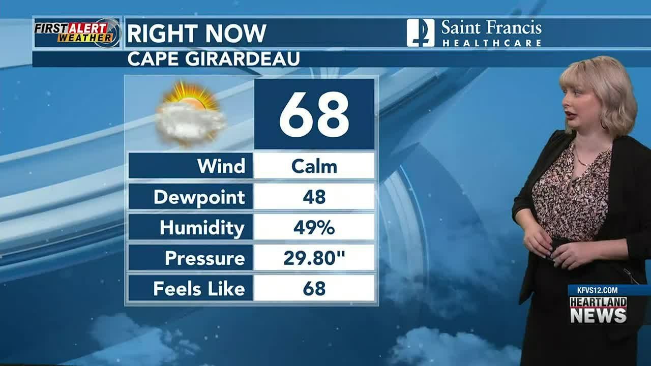 First Alert: Cold front moving in tomorrow morning, rain possible - YouTube