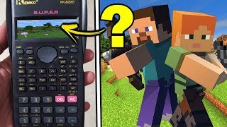 UM MINECRAFT DE CALCULADORA!? screenshot 3