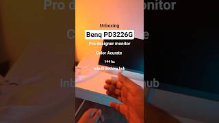 Unboxing Benq PD3226G Color Acurate monitor for MAC #benq #pd3226g #benqmonitor
