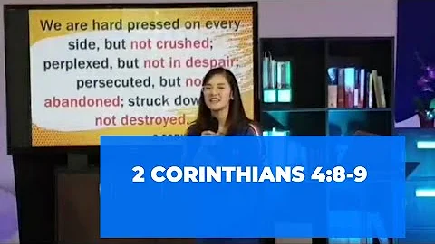2 Corinthians 4:8‭-‬9 | Jesus Revival Church | Jezreel Faith Manugue Romulo