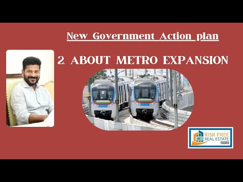 Hyderabad new Metro Rail proposal of 72 km | CM Revanth announced ...