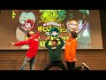 The cast of My Hero Academia being chaotic at MHA events