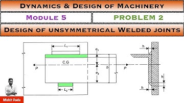 Design of Unsymmetrical Welded Joints