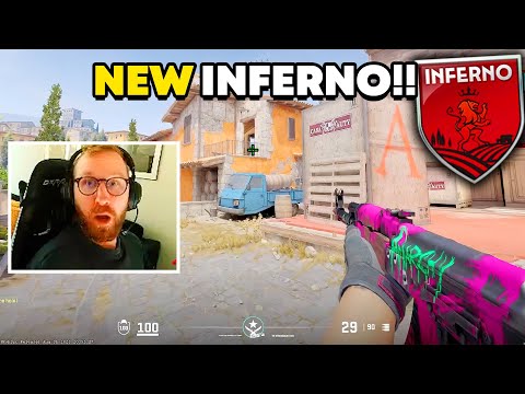 OLOFMEISTER REACTS & PLAYS HIS FIRST GAME ON THE NEW INFERNO IN CS2!!