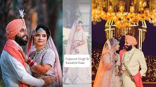 SIKH WEDDING ❤️ Fulpreet Singh & kawaljot Kaur ❤️Photography by Gagan  Chandigarh +91-9877022247