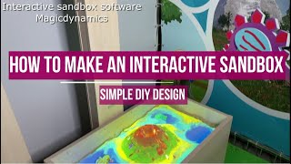 How to make an augmented reality sandbox DIY . Interactive  sandbox software screenshot 2