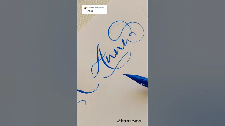 Writing My Subscribers Name#shorts#shortsfeed #calligraphy #art#satisfying #trending #write#diy