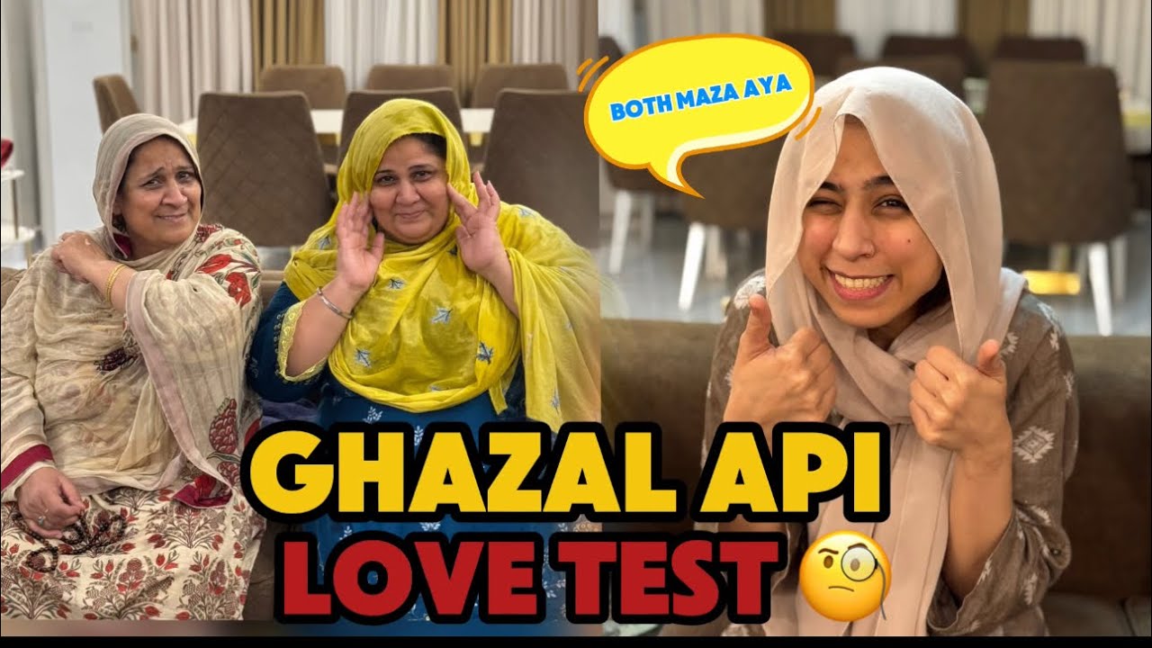 Iftari At Khala House 🙂ll Ghazal Api Love Test For khala And Mama 🧐