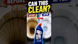 Old Toilet Stains? Watch BLUEMOON Remove Them 😲 #Shorts