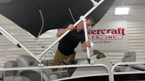 Bennington Manual Bimini Operation