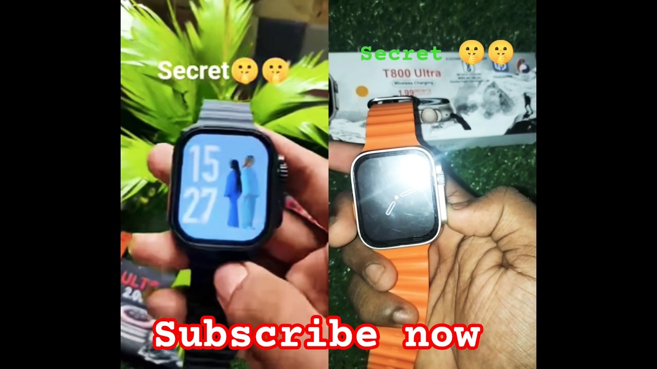 T800 ultra smartwatch secret 🤫🤫 