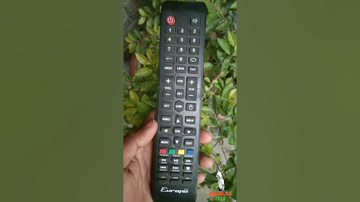 europa tv ka remote | europa tv remote #shorts