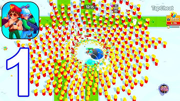 Survive Squad - Gameplay Walkthrough Part 1 Full Chapter 1 (iOS, Android)