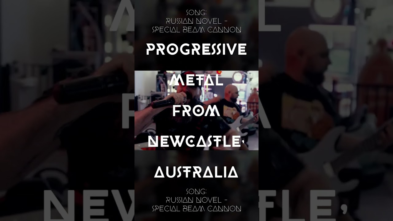 We are Russian Novel, a Progressive Metal band from Newcastle, Australia. 