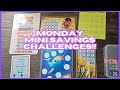 Monday Mini Savings Challenge!| $46| Low Income| Updating Sink Funds | Monthly Calendar Review