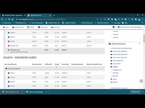 Tutoria 2 calificaciones